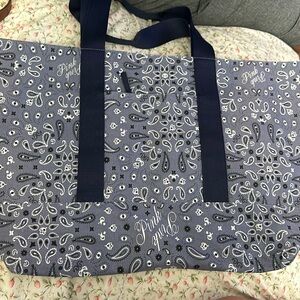 Paisley print tote (Victoria Secret)